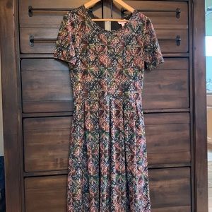 LulaRoe Amelia dress, size M